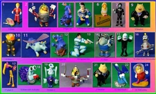 Extra KINDER SURPRISE Landrin. the secret of the third planet 2005