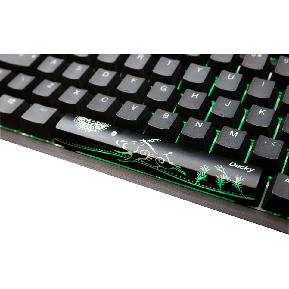 Ducky Shine 7 Blackout USB RGB Backlit Gaming Keyboard Red Cherry MX Switches - Image 3 of 4