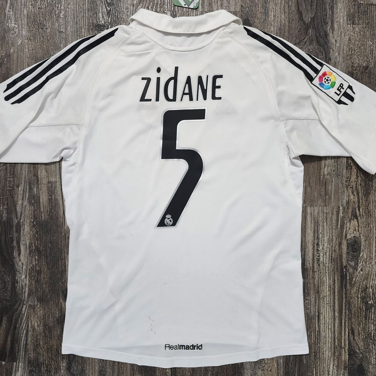 2006 Adidas Real Madrid Home Jersey Zinedine Zidane Kids XL 2006 Adidas Real Madrid Home Jersey Zinedine Zidane Kids XL