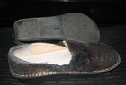 Alegria DEBRA Black Floral Leather Professional Shoes Women's Size 41 EURO — photo 4