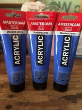 Lot of 3 - Amsterdam All Acrylic Paint 512 Standard 4.1oz 3 pack