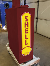 24 X 6 Shell Gas Oil Vinyl Decal Lubester Sid...