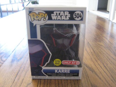 Funko Pop Star Karre 504 Glow in the Dark Target Exclusive -New!