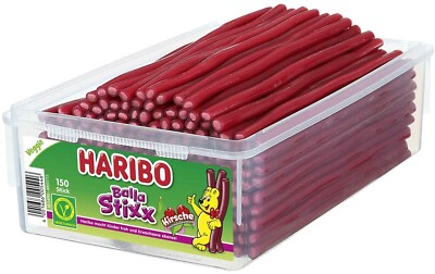 Haribo Balla Balla Stixx Kirsche Kirsch Konfekt Stangen 150 Stück