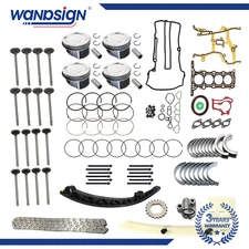 Engine Rebuild Kit - Gasket Piston Bearing Timing Kit For Buick Chevrolet 1.4L