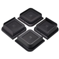 Bed Risers 1 inch Heavy Duty 4 Pack, L Shape Furniture Risers 1 inch Support ...
