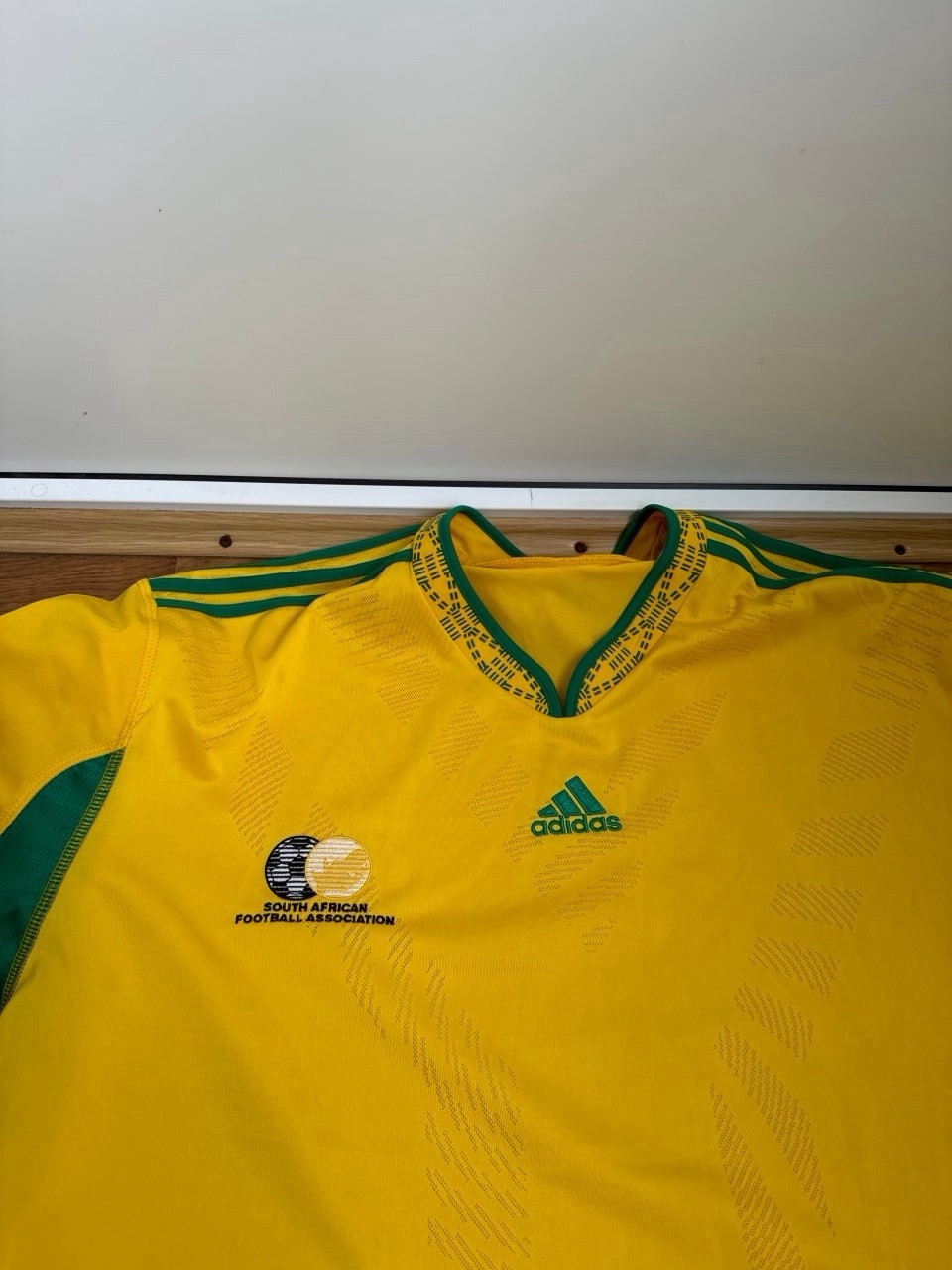 SOUTH AFRICA 2010 2011 HOME FOOTBALL SHIRT SOCCER JERSEY ADIDAS P41442 3XL thumbnail 2