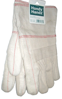 Handy Handz 1430 Hot Mill Industrial Gloves w Gauntlet Cuff 12'' Long 30oz Large