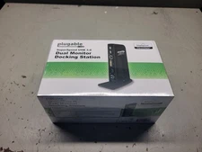 Plugable  Super Speed Dual Monitor Docking Station UD-3900 New Factory Sealed