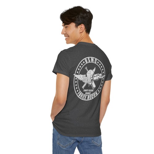 US Marine Corps Force Recon Ispired by Challenge Coin Tshirt - Bild 3 von 10