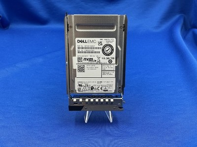J6F35 0J6F35 Dell 15.36TB PCIe Gen4 NVMe Ri SED FIPS 2.5in SSD KCM6FRUL15T3