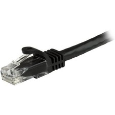 StarTech 20ft Black Cat6 Patch Cable with Snagless RJ45 Connectors - Long