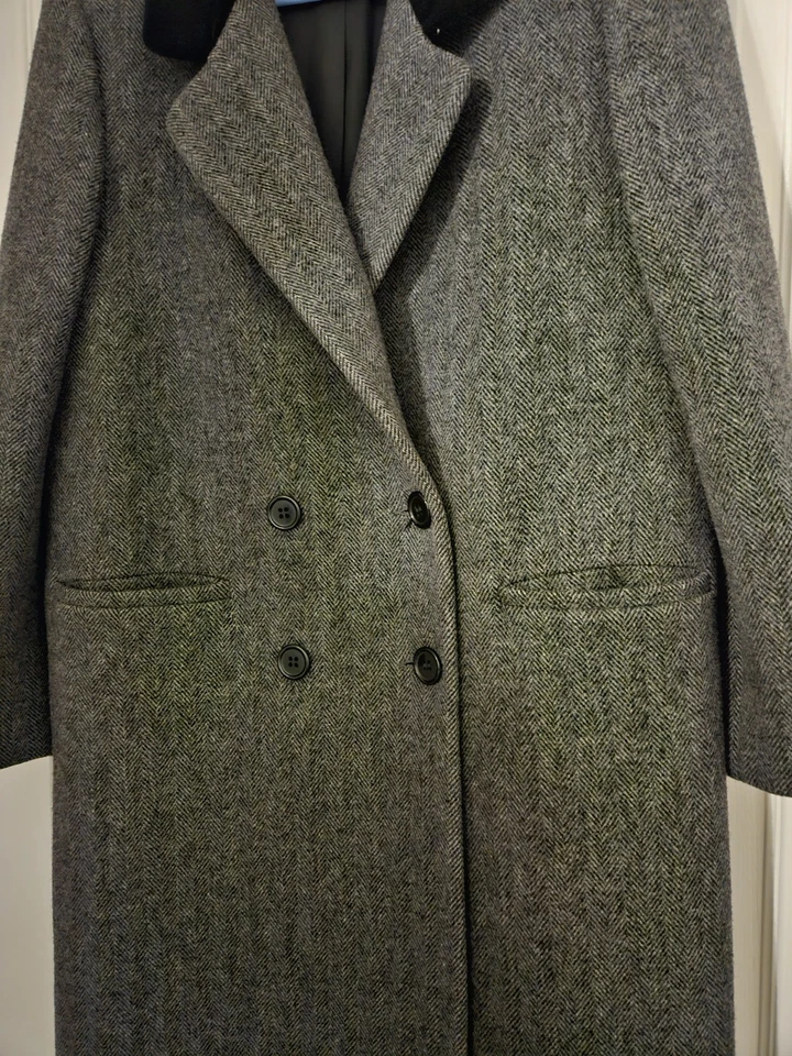 Abrigo de lana de espiga vintage de Central Park Foto 2 de 4