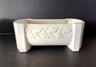 Vintage McCoy Sand Butterfly Window Trough Planter Ivory Matte Art Deco 1940's