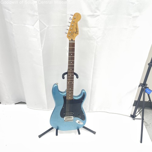 Squier by Fender Bullet Electric Guitar - Blue Sparkle - TESTED