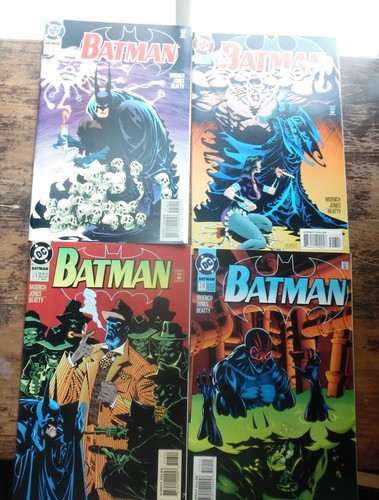Batman 4 sequential (#516-#519) 1995 DC Moench, Jones, Beatty no flaws