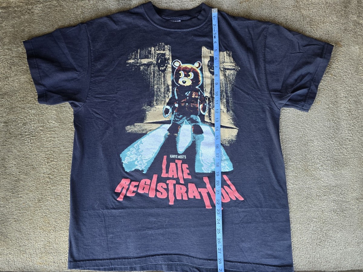 Kanye West Late Registration Shirt XL Reprint Rap Tee Touch The
