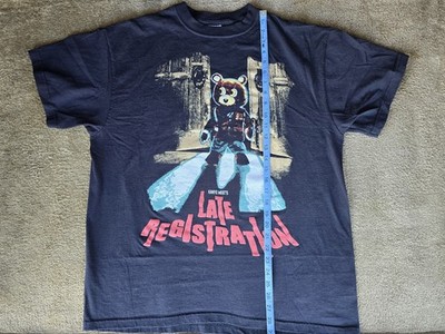 Kanye West Late Registration Shirt XL Reprint Rap Tee Touch The