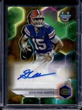 2023 Bowman University Best Graham Mertz Auto Gold Refractor #/50 Gators