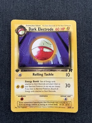 Pokemon TCG Dark Electrode 34/82 Team Rocket Regular MP