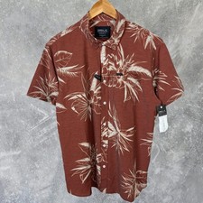 O'Neill TRVLR Series Shirt Mens Medium Button Up Short Sleeve Hawaiian Floral