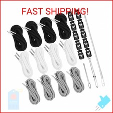 MiniRed 12PCS Drawstring Cord, 57 Inch Drawstring for Sweatpants, Drawstrings Re