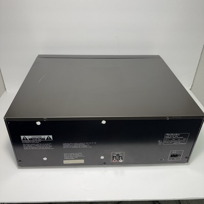 Technics SL-MC6 Stereo Compact Disc 110+1 CD Charger Player Tested