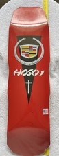 Hosoi Skateboards Cadillac Model  Deck Red 9.25"x32.5" Brand New