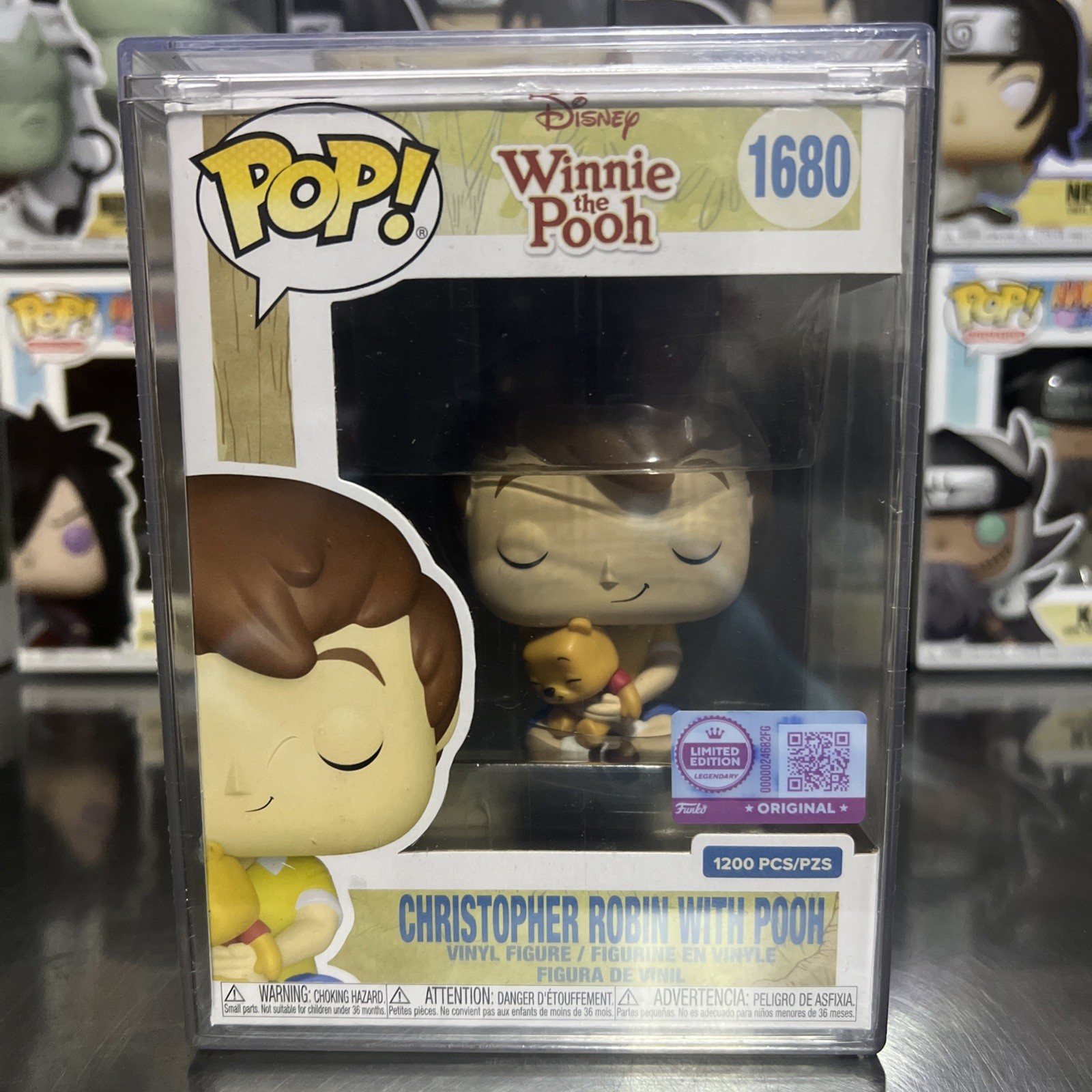 Funk  Pop! Christopher Robin with Pooh SEALED IN HARD CASE C