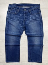 G-Star Jeans Mens 34 Loose Fit Denim, Blue