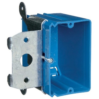 Carlon Adjust-A-Box 1-Gang PVC Molded Wall Box B121ADJ Pack of 24 Polyvinyl