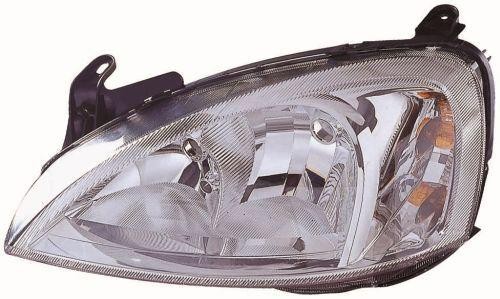 ABAKUS Left Main Headlight 442-1138L-LDEMN for Opel Without Bulb, LWR Motor