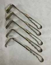 JARIT 202-156 Richardson Appendectomy Retractor LOT of 5 Loop Handle Stainless