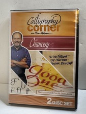 Calligraphy Corner Chancery Instruction DVD Dan Nelson New Sealed 2 Disc Set
