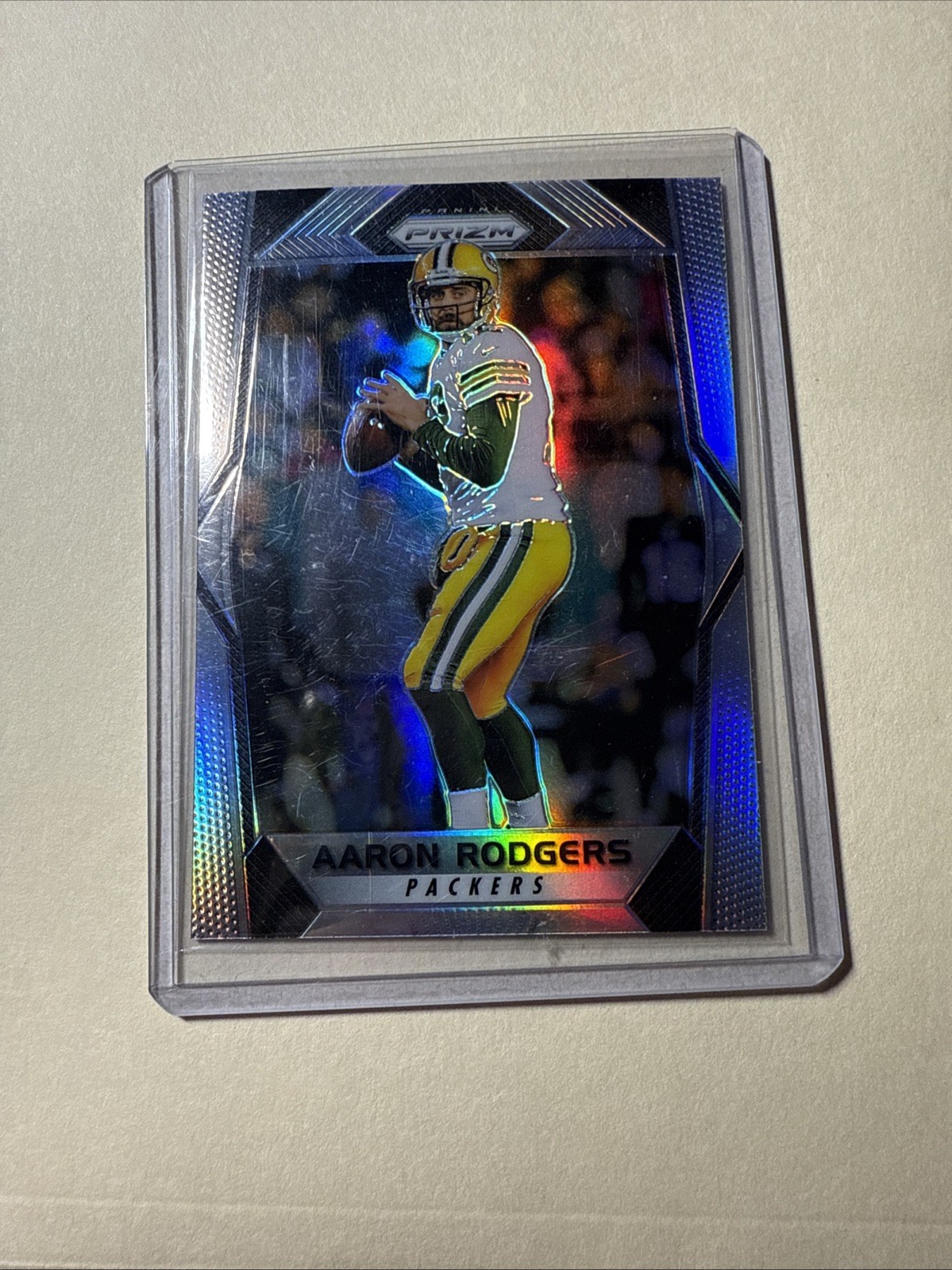 2017 Panini Prizm Aaron Rodgers Silver Prizm #1 Packers