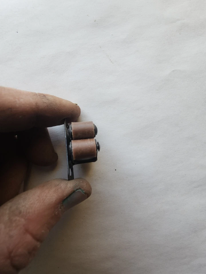 1951-1953 Chrysler Windsor Glove Box Lid Latch Dry Desert Early Take Off 1952  - Image 4 of 4