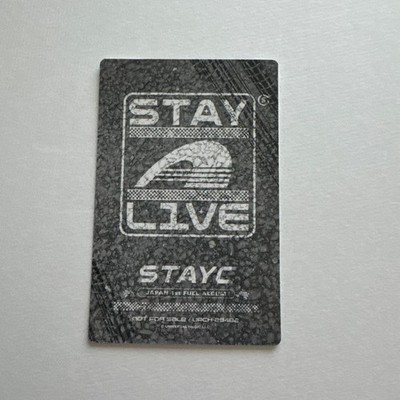 STAYC STAY ALIVE JAPAN REGULAR CD JEWEL EVENT ALBUM PHOTOCARD