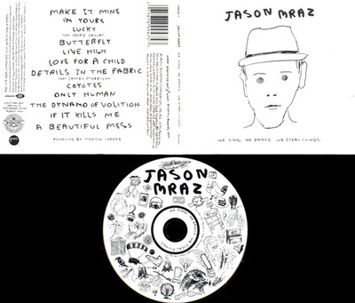 CD JASON MRAZ WE SING WE DANCE WE STEAL THINGS