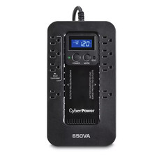 650VA 120-Volt 8-Outlet UPS Battery Backup