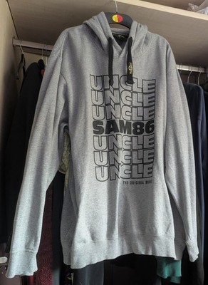 Uncle Sam Pullover In Grau Größe XXL
