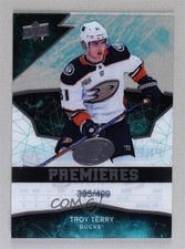 2018-19 Upper Deck Ice Premieres 395/499 Level 3 Troy Terry #110 0i1q