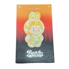 Labubu Rock the Universe Pop Mart Vinyl Plush Doll, The Monsters NIB Rare