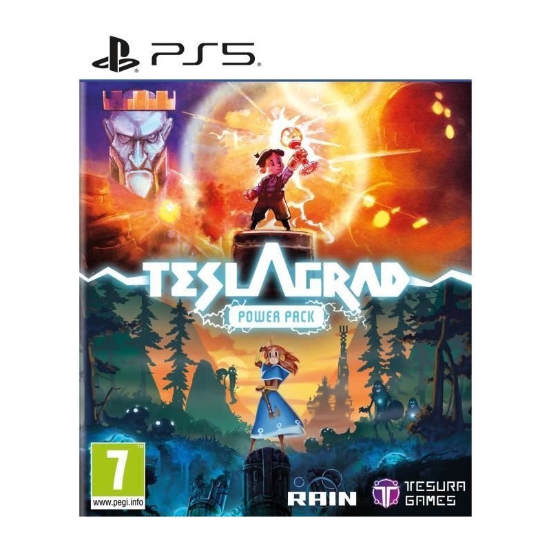 Teslagrad Power Pack Jeu PS5 avec retour haptique DualSense immersif