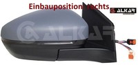 Alkar 6144882 AußEnspiegel Rechts Spiegel AußEn FüR Citroen FüR Peugeot