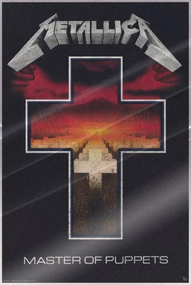 Metallica - Music Poster (Master Of Puppets) (Size: 24'' x 36'') (LAMINATED)