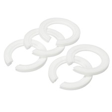 Paket von 15 Lampenschirm Drehring E27 bis E14 Halter Konverter für Licht Weiß