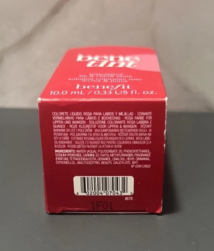 BENEFIT ~ BENETINT ROSE-TINTED LIP & CHEEK STAIN ~ 0.33 OZ - Image 4 of 4