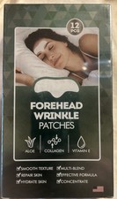 Forehead Wrinkle Patches 12 pcs. Anti-Aging Line Smoothing Pads Sealed In Box
