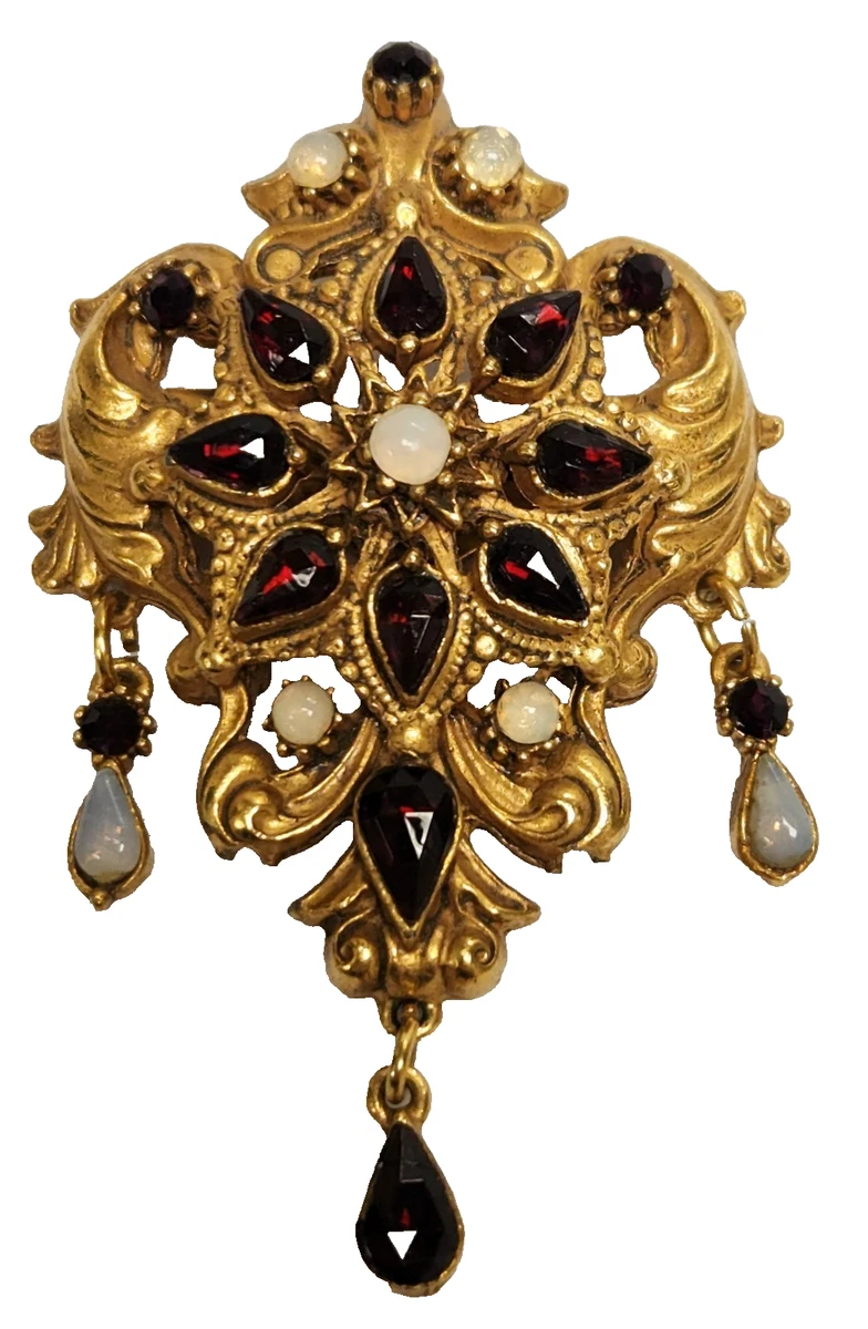 Florenza Signed Vintage & Antique Fashion Brooches & Pins for sale