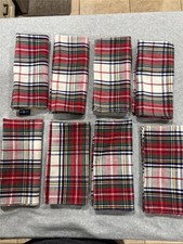 8 Ralph Lauren Plaid Napkins